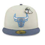 Chicago Bulls 59FIFTY The Elements White/Grey Cap