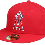 Los Angeles Angels Authentic On-Field 59Fifty Red Fitted Cap - New Era