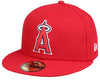 Los Angeles Angels Authentic On-Field 59Fifty Red Fitted Cap - New Era