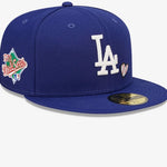 LA Dodgers MLB Team Heart Blue 59FIFTY Fitted Cap