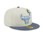 Chicago Bulls 59FIFTY The Elements White/Grey Cap