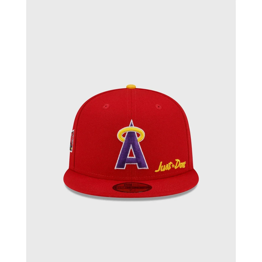 NEW ERA X JUST DON LOS ANGELES ANGELS FITTED CAP