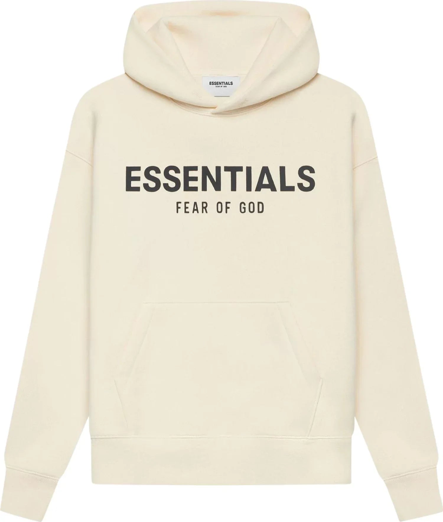 Fear of God Essentials Kids Pull-Over Hoodie 'Buttercream' Clothing