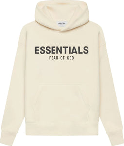 Fear of God Essentials Kids Pull-Over Hoodie 'Buttercream' Clothing