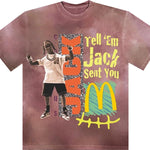 Cactus Jack by Travis Scott Jack Smile T-Shirt II 'Berry' Clothing