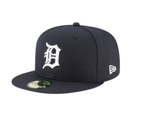 Detriot Tigers 59FIFTY MLB AC Perf Navy Cap