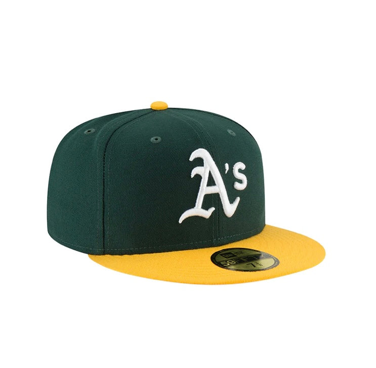 Oakland Athletics 59FIFTY MLB AC Perf Green Cap