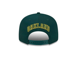 Oakland Athletics 9FIFTY Side Patch Script Green Cap