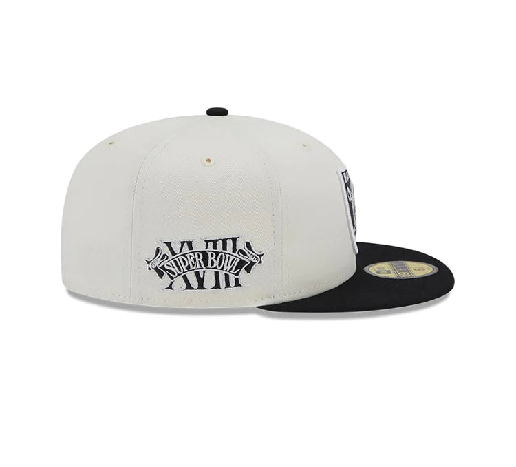 Las Vegas Raiders 59FIFTY Championships White/Black Cap