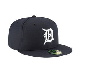 Detriot Tigers 59FIFTY MLB AC Perf Navy Cap