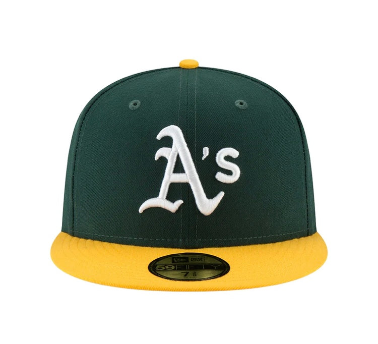 Oakland Athletics 59FIFTY MLB AC Perf Green Cap