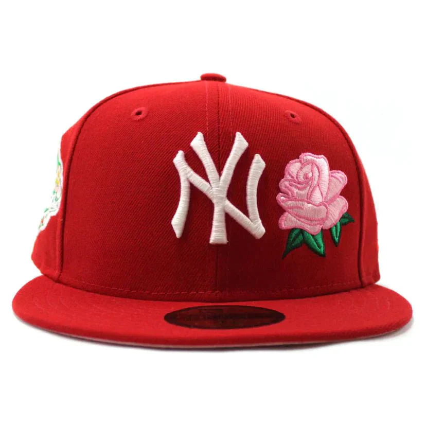NY YANKEES ROSE 1999 WORLD SERIES FITTED CAP