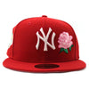NY YANKEES ROSE 1999 WORLD SERIES FITTED CAP