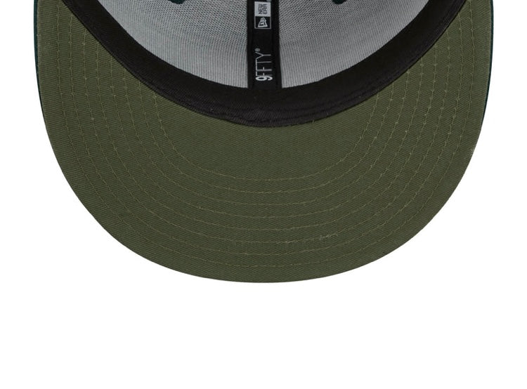 Oakland Athletics 9FIFTY Side Patch Script Green Cap