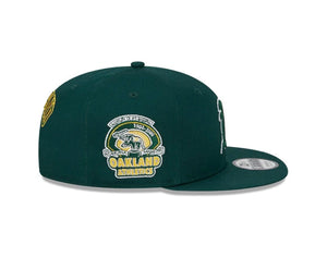 Oakland Athletics 9FIFTY Side Patch Script Green Cap