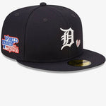 Detroit Tigers MLB Team Heart Navy 59FIFTY Fitted Cap
