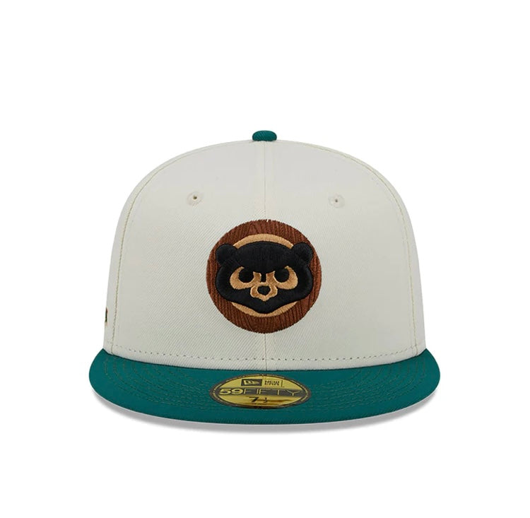 Chicago Cubs 59FIFTY Camp 16753 Stone/Green Cap