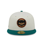 Chicago Cubs 59FIFTY Camp 16753 Stone/Green Cap