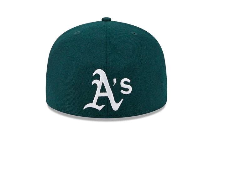 Oakland Athletics 59FIFTY MLB Reverse Logo Green Cap