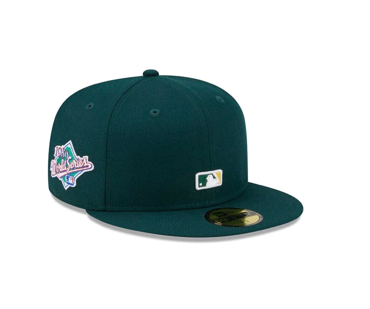 Oakland Athletics 59FIFTY MLB Reverse Logo Green Cap
