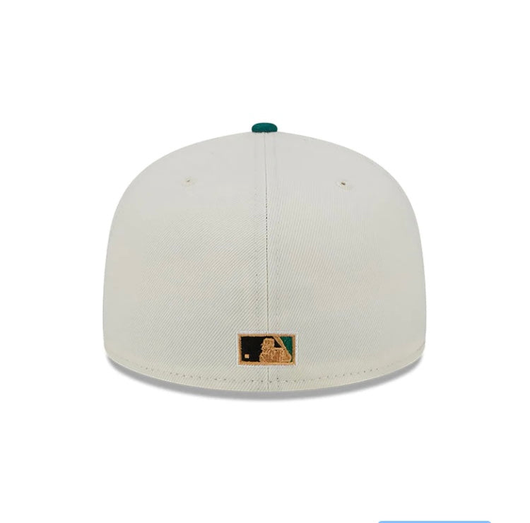 Chicago Cubs 59FIFTY Camp 16753 Stone/Green Cap