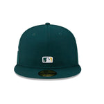 Oakland Athletics 59FIFTY MLB Reverse Logo Green Cap
