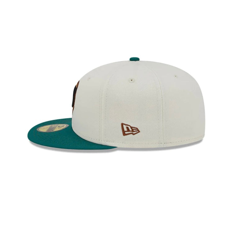 Chicago Cubs 59FIFTY Camp 16753 Stone/Green Cap