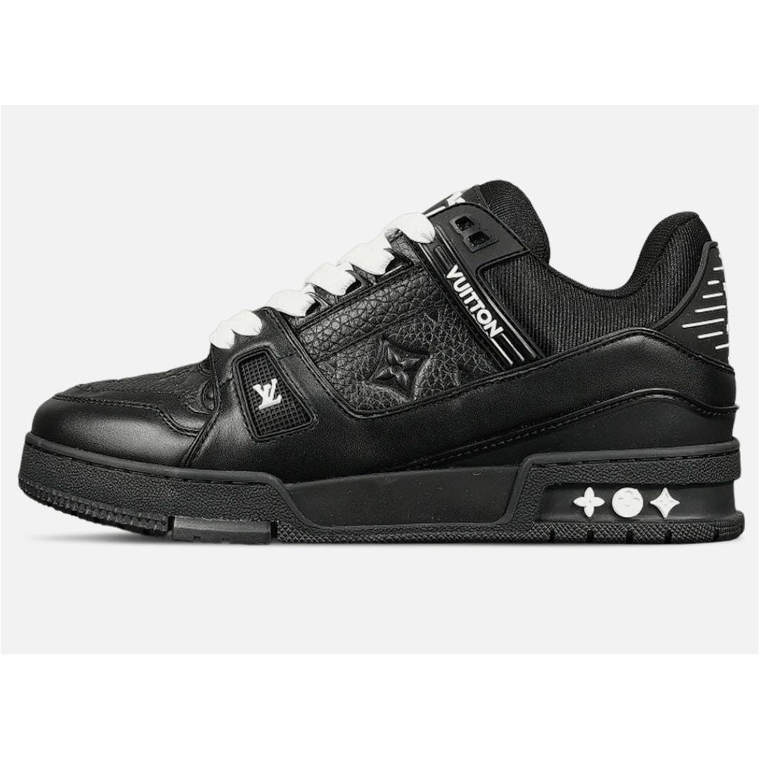 Black Embossed Monogram